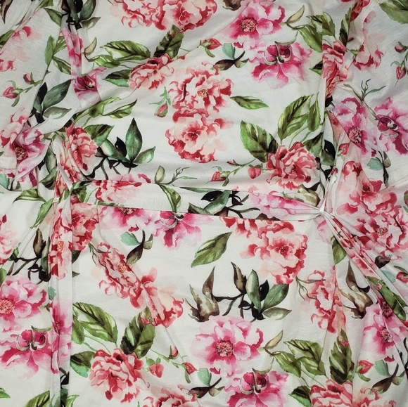 Show Me Your Mumu Brie Garden of Bloom Floral Print Robe One Size Fits Most - Picture 7 of 10